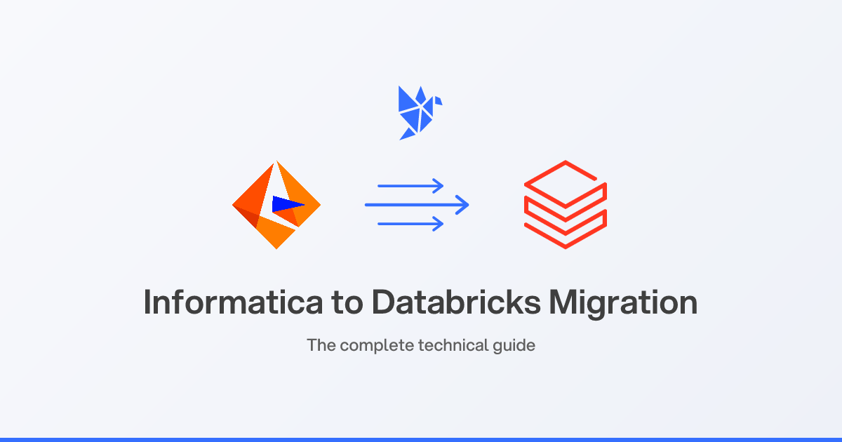 Informatica to Databricks migration: challenges, patterns, and AI automation